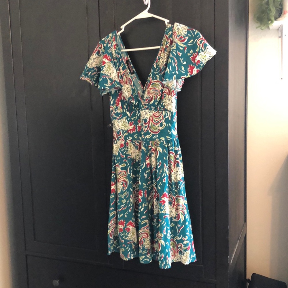 Trashy Diva rooster print dress 👗